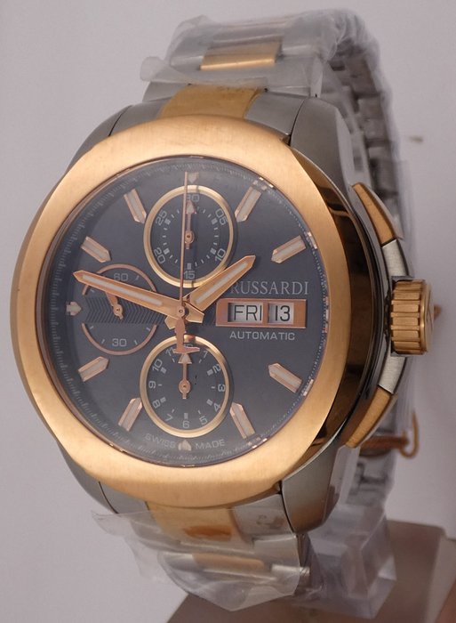 Trussardi - Crono Automatico Day-date Eta Valjoux 7750 - Mænd - 2020+