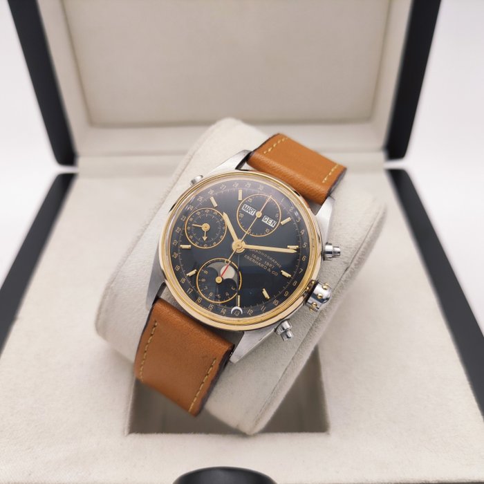 Eberhard  Co - Navy Master Triple Date Moonphase Chronograph - 32012/A6 - Mænd - 2011-nu