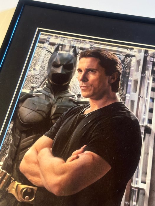 The Dark Knight - Christian Bale (Bruce Wayne/Batman) - Signed in Person - with Beckett Certificate - Autograph, photo