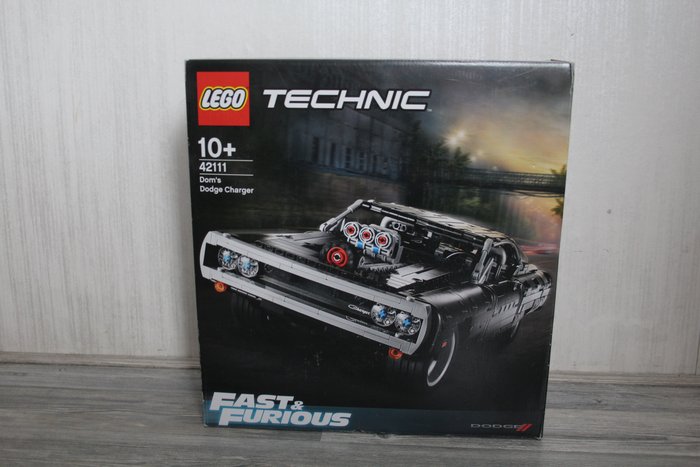 Lego - Technic - 42111 - Dom's Dodge Charger - 2010-2020 - Danmark