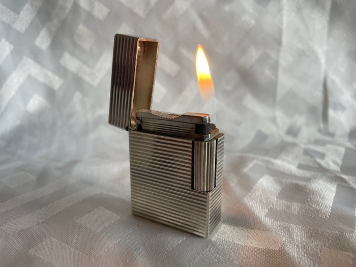 S.T. Dupont - Lighter - Forsølvet