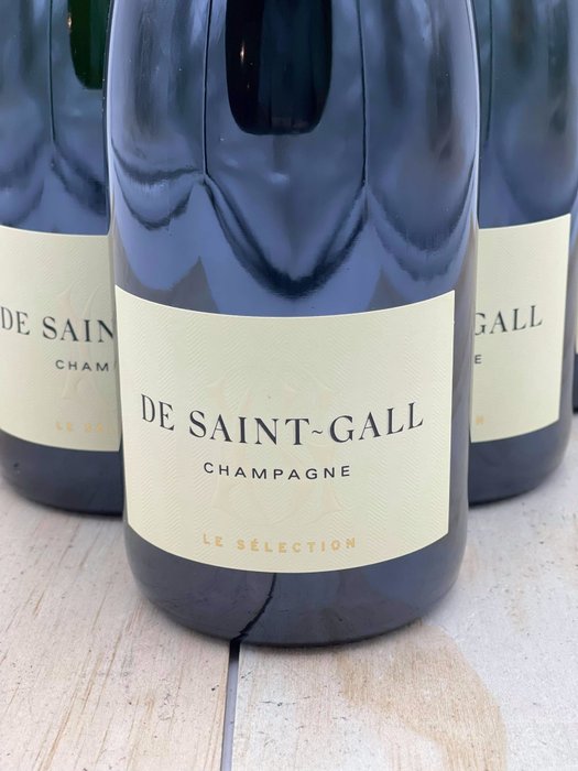 De Saint-Gall, Le Selection - Champagne Brut - 6 Flasker (0,75 L)