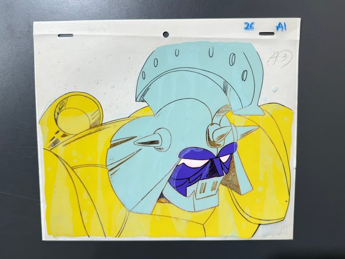 Tetsujin 28-go (1980/81) - 1 Original Animation Cel - Robot nærbillede, top!