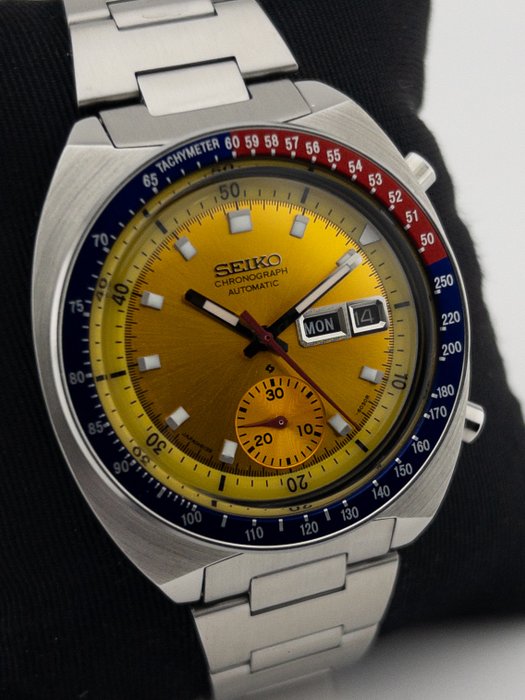 Seiko - Pepsi Pogue " Yellow Dial " - Ingen mindstepris - 6139-6002 - Mænd - 1970-1979