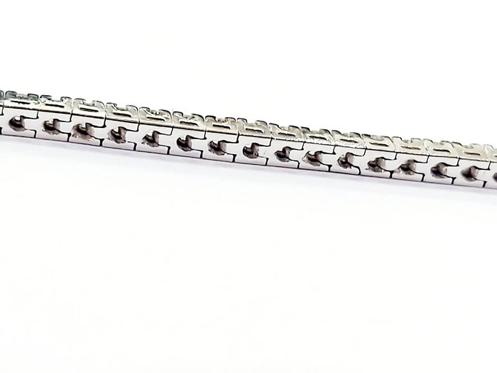 Armbånd - 18 kraat Hvidguld -  1.77ct. tw. Diamant (Natur)