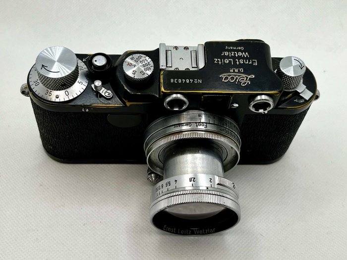 Leica IIc black + summitar Rangefinder søgerkamera  (Ingen mindstepris)