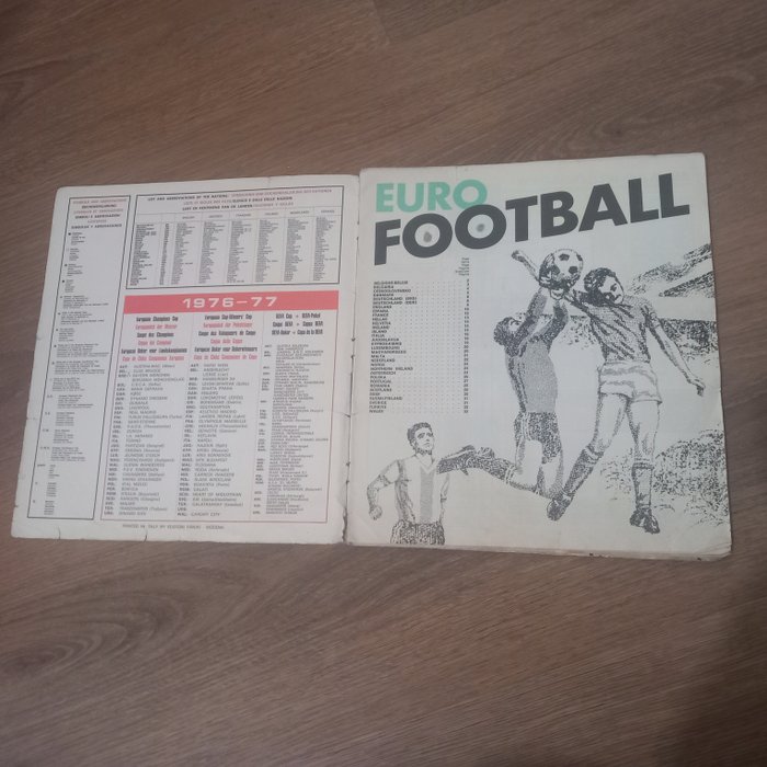 Panini - Euro Football 76/77 - 1 Complete Album