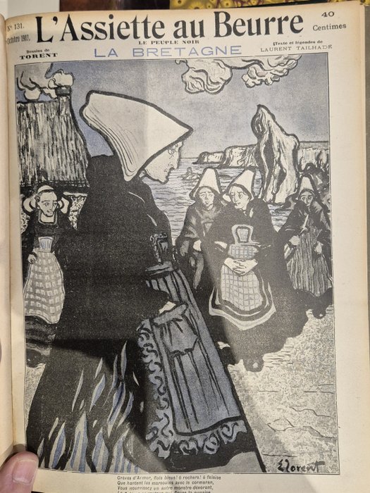 Poulbot, Benjamin Rabier, Radiguet, e.a. - Collection complète de l'Assiette au beurre #1 au #490  quelques exemplaires supplémentaires - 1901-1912