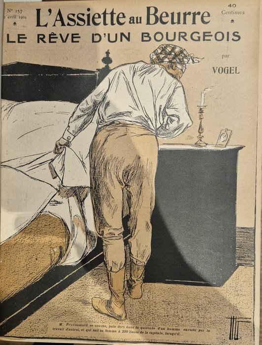 Poulbot, Benjamin Rabier, Radiguet, e.a. - Collection complète de l'Assiette au beurre #1 au #490  quelques exemplaires supplémentaires - 1901-1912