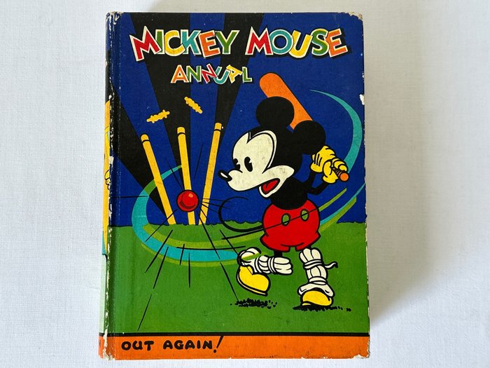 Mickey Mouse Annual #4 - Out again - 1 Comic - Begrænset udgave - 1933