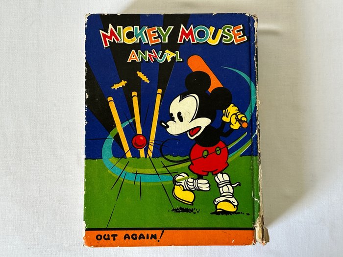 Mickey Mouse Annual #4 - Out again - 1 Comic - Begrænset udgave - 1933