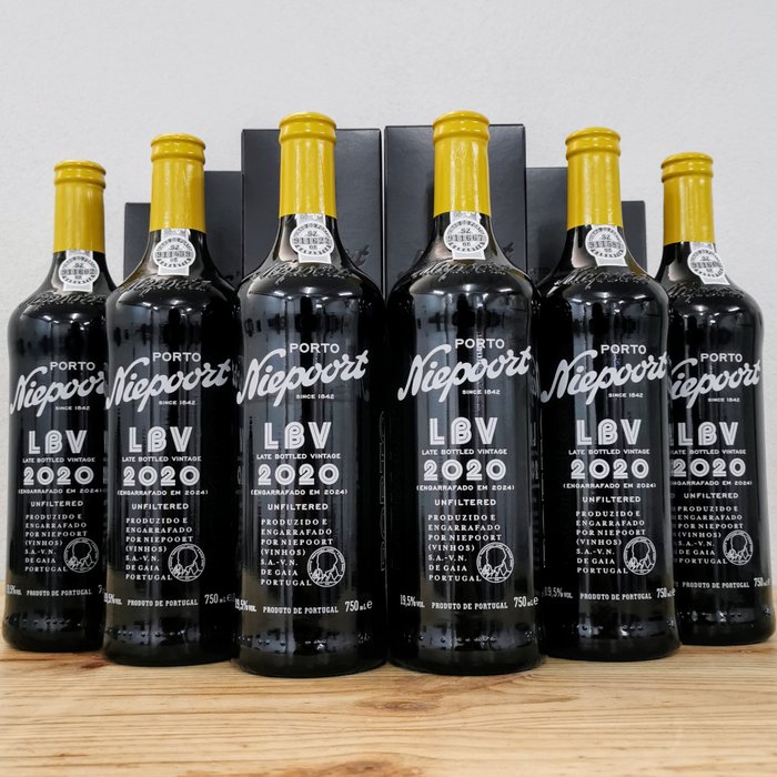 2020 Niepoort - Late Bottled Vintage Port -  Porto  - 6 Flasker (0,75 L)