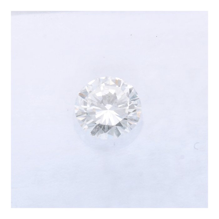 Ingen mindstepris - 1 pcs Diamant  (Natur)  - 026 ct - Rund - E - VS2 - International Gemological Institute (IGI)