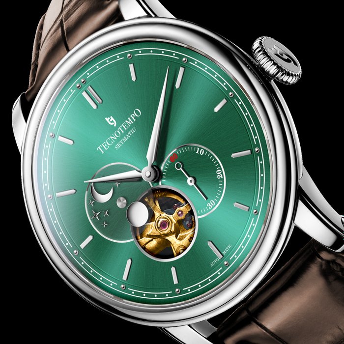 Tecnotempo - "Skymatic" - Automatic - Green Dial - - Ingen mindstepris - TT.SKM.GR - Mænd - 2011-nu