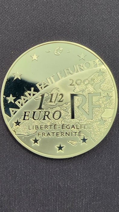 Frankrig. 1 1/2 Euro 2005  (Ingen mindstepris)