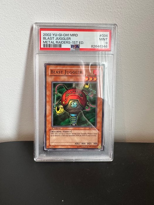 Konami - 1 Graded card - Yu-Gi-Oh! - Metal Raiders - 1ère édition - PSA 9