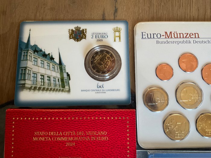 Europa Year Set / 2 Euro 2002/2024 (9 items)