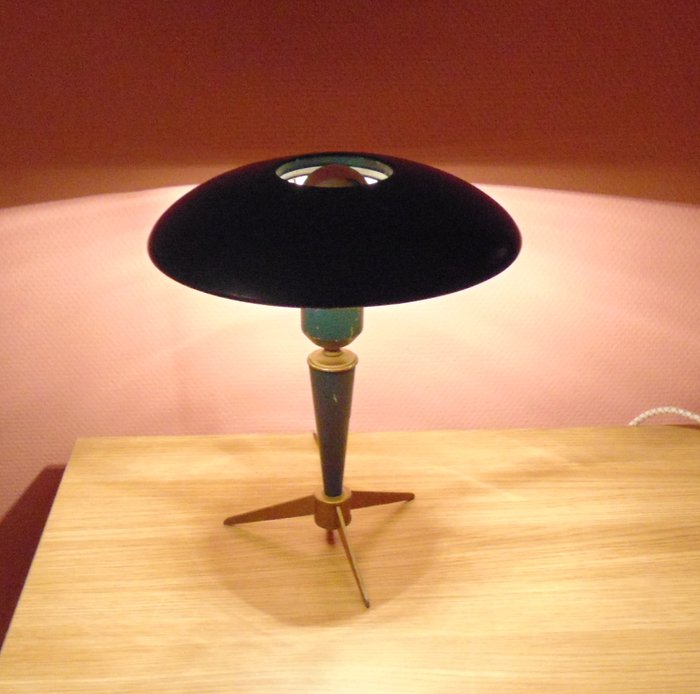 Philips - Louis Kalff - Lampe - Messing