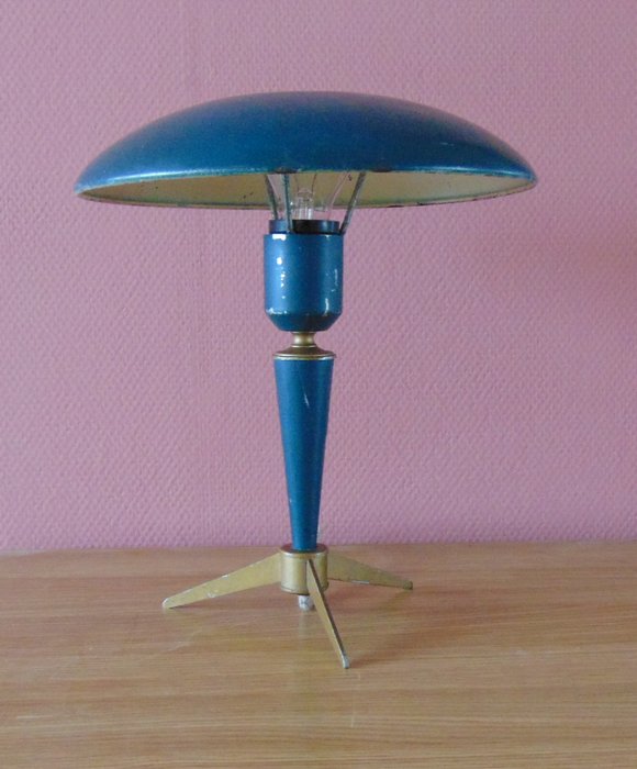 Philips - Louis Kalff - Lampe - Messing