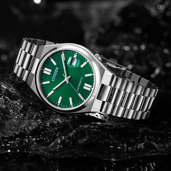 Citizen - Tsuyosa Collection Automatique Green - Ingen mindstepris - Mænd - 2024