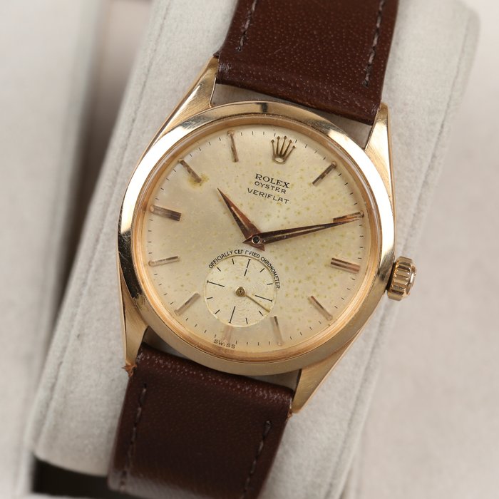 Rolex - Oyster Veriflat - Rare - 6512 - Mænd - 1950-1959