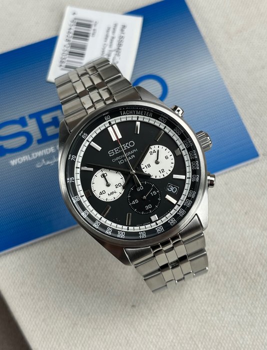 Seiko - Chronograph Date - Ingen mindstepris - SSB429P1 - Mænd - 2011-nu