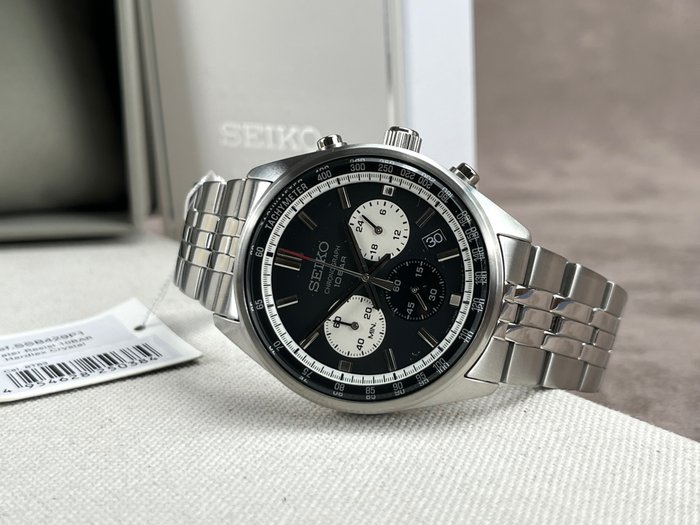 Seiko - Chronograph Date - Ingen mindstepris - SSB429P1 - Mænd - 2011-nu