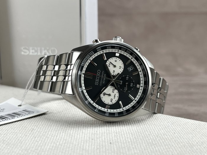 Seiko - Chronograph Date - Ingen mindstepris - SSB429P1 - Mænd - 2011-nu