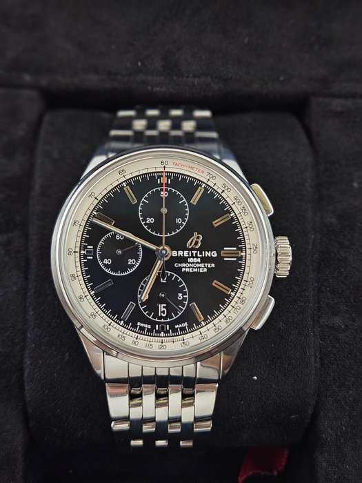 Breitling - Premier Chronograph - A13315351C1A1 - Mænd - 2011-nu