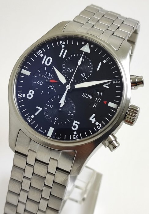 IWC - Pilot Chronograph - IW377701 - Mænd - 2011-nu