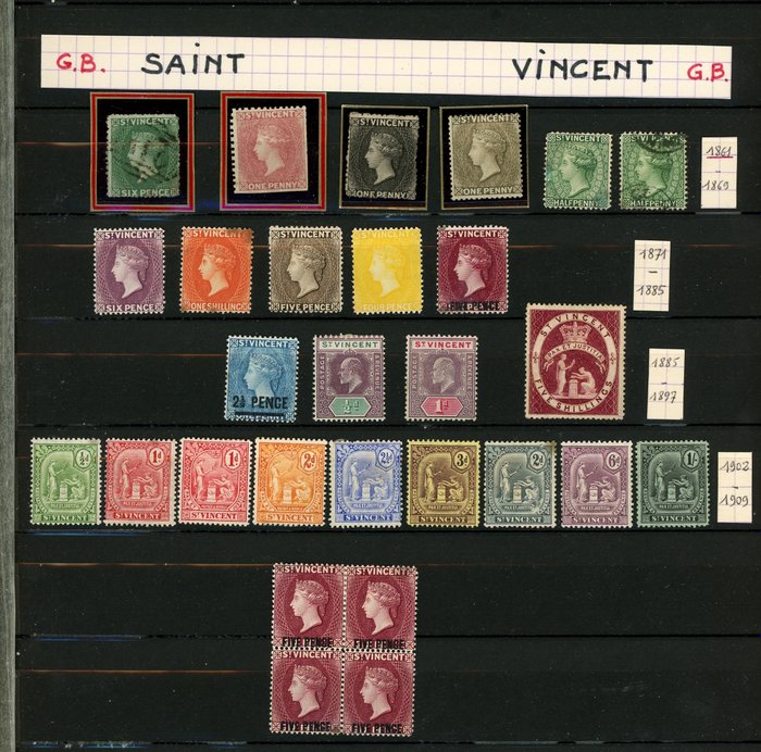 Det Britiske Statssamfund 1861 - Commonwealth Classics, Saint Vincent,