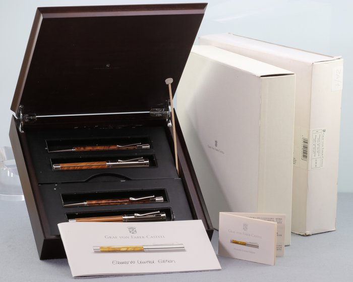 Graf Von Faber Castell - set elemento limited edition 4 pz - Fyldepen