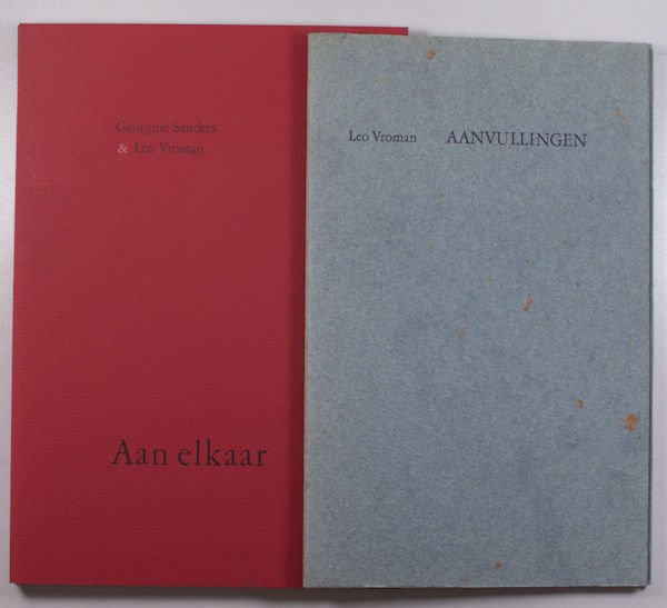 Leo Vroman, Georgine Sanders - Lot met 2 uitgaven van de Atalanta Pers - 1997-2001