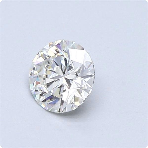 1 pcs Diamant  (Natur)  - 052 ct - Rund - F - VS2 - Gemological Institute of America (GIA)