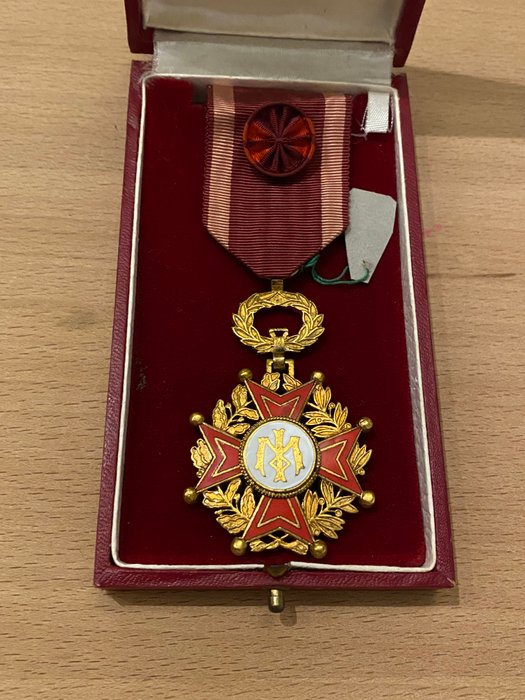 Ukendt - Militærmedalje - medalje / officer en identifikator