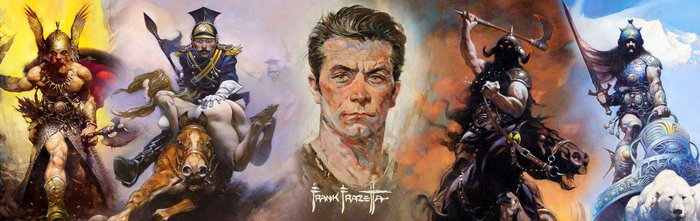 The Worlds of Frazetta - Collage Special Edition - Artist Proof (A.P.)