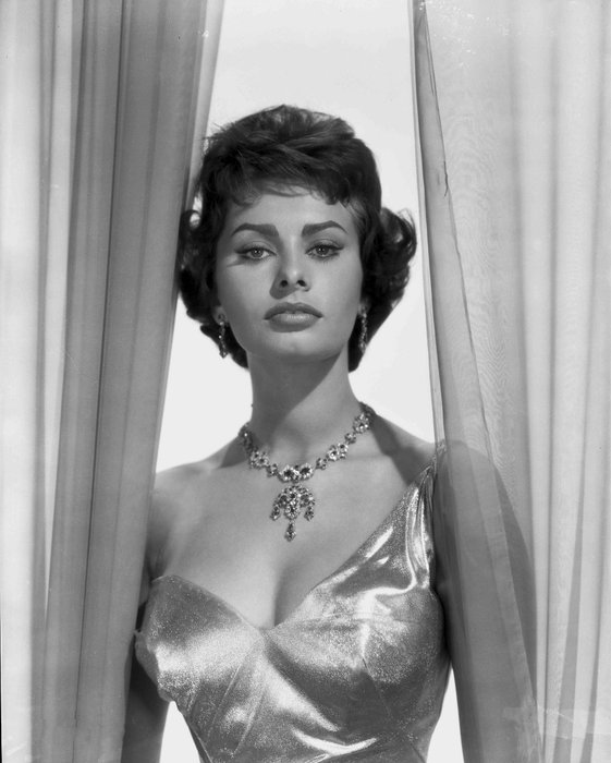 Sophia Loren Hollywood Portrait in 1958 - Sophia Loren