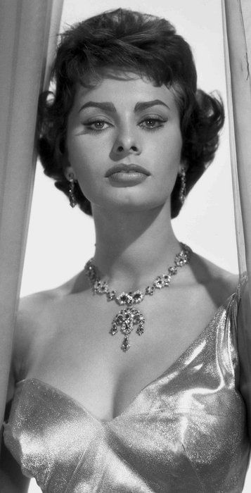 Sophia Loren Hollywood Portrait in 1958 - Sophia Loren