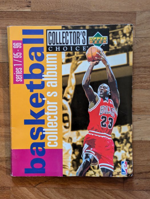 1995/96 Upper Deck Collector's Choice Michael Jordan - 1 Complete Album - Glimrende (EX)