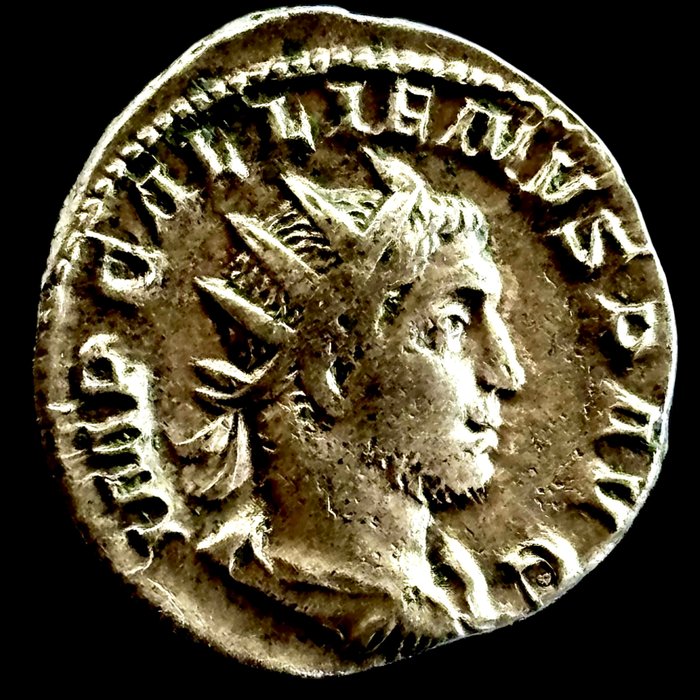 Romarriket. Gallienus (AD 253-268). Antoninianus - SALVS AVGG (S43-002)  (Ingen mindstepris)