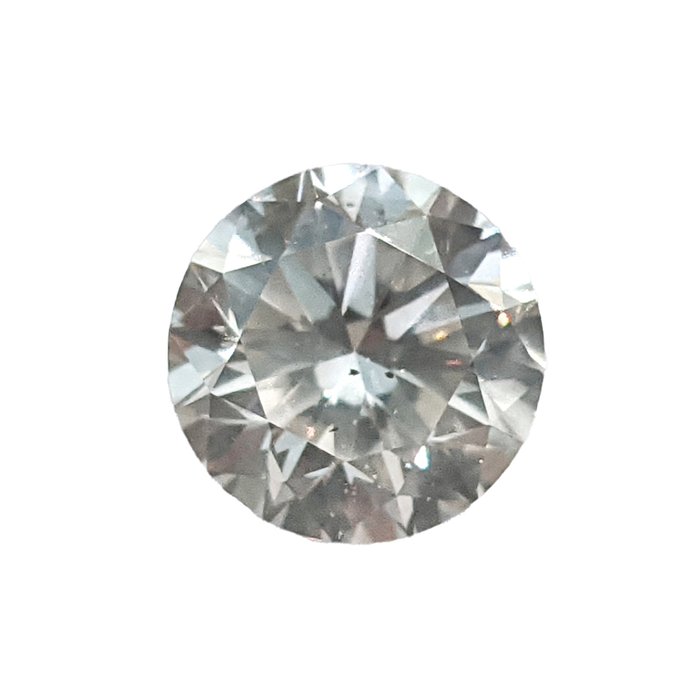 1 pcs Diamant  (Natur)  - 1.73 ct - Rund - I - SI1 - International Gemological Institute (IGI)