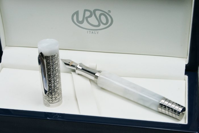 Urso - stilografica Ascot in Sterling silver 925  edizione limitata - Fyldepen