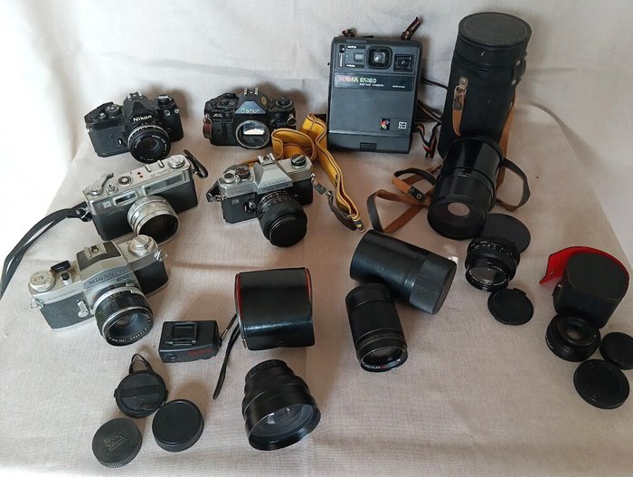 Canon, Fujica, Kodak, Yashica, Miranda Reflex Analogt kamera