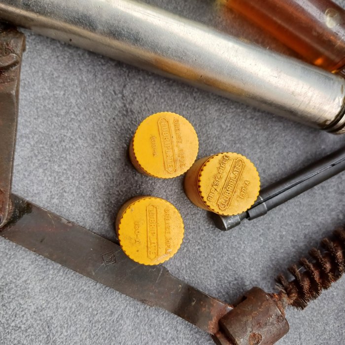 Amerikas Forenede Stater - Militæruniform - WW2 tilbehør og rengøringssæt Garand u.s. army riffel