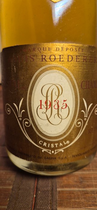 1985 Louis Roederer, Cristal - Champagne - 1 Flaske (0,75L)