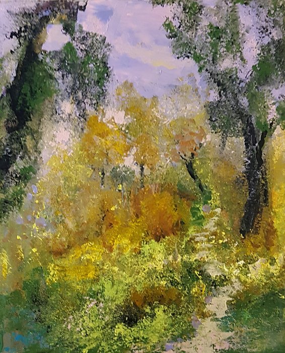 Denis Ferté - Le sentier à l automne