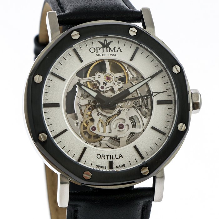 Optima - Ortilla Skeleton - Swiss automatic - OSA466SK-SBL-1 - Ingen mindstepris - Mænd - 2011-nu