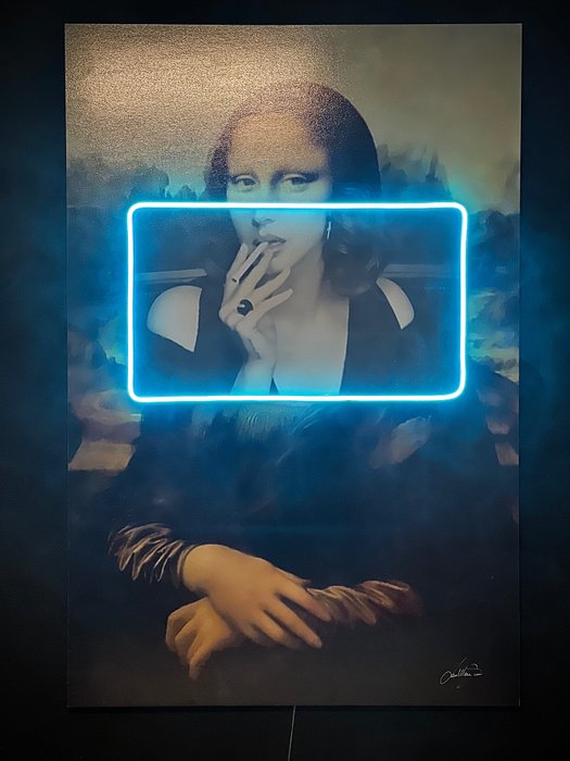 LEDMansion (1995) - Monnalisa Smoking Led Wall Art