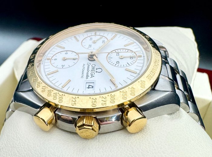 Omega - Speedmaster Chronograph Steel/gold - 175.0043 - Mænd - 1990-1999