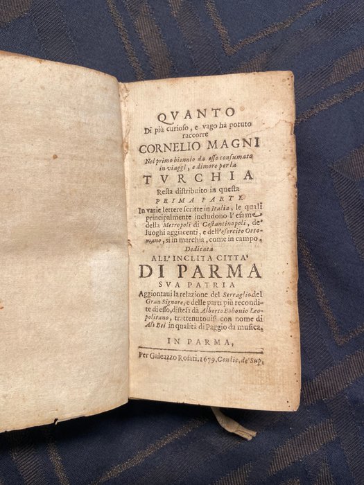 Cornelio Magni - Quanto di più curioso e vago ha potuto raccorre Cornelio Magni (viaggi di) - 1679